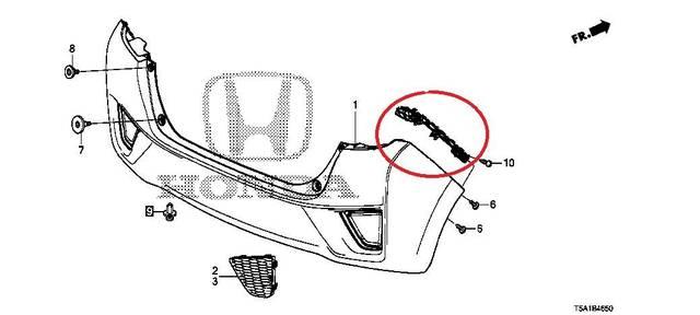 Купить Крепление Бампера Хонда Фит